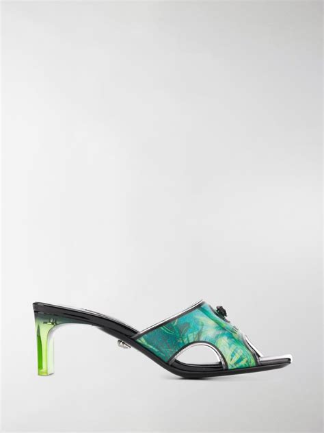 versace jungle print sandals|Versace Jungle.